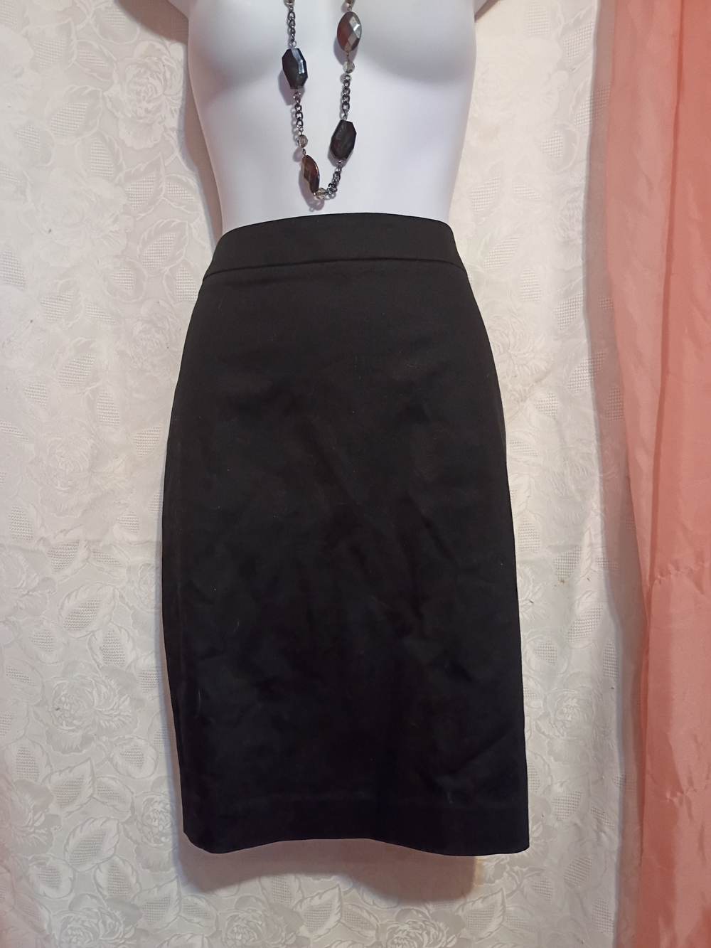 CAbi Black Pencil Skirt
